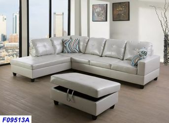 Sectional and Ottoman
