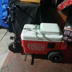 Cruzin Cooler scooter.