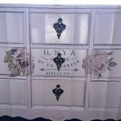 9 Drawer Vintage Dresser