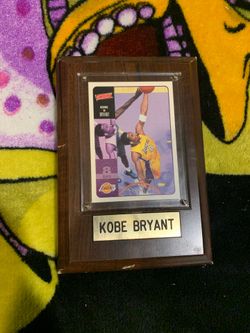 Kobe Bryant plaque