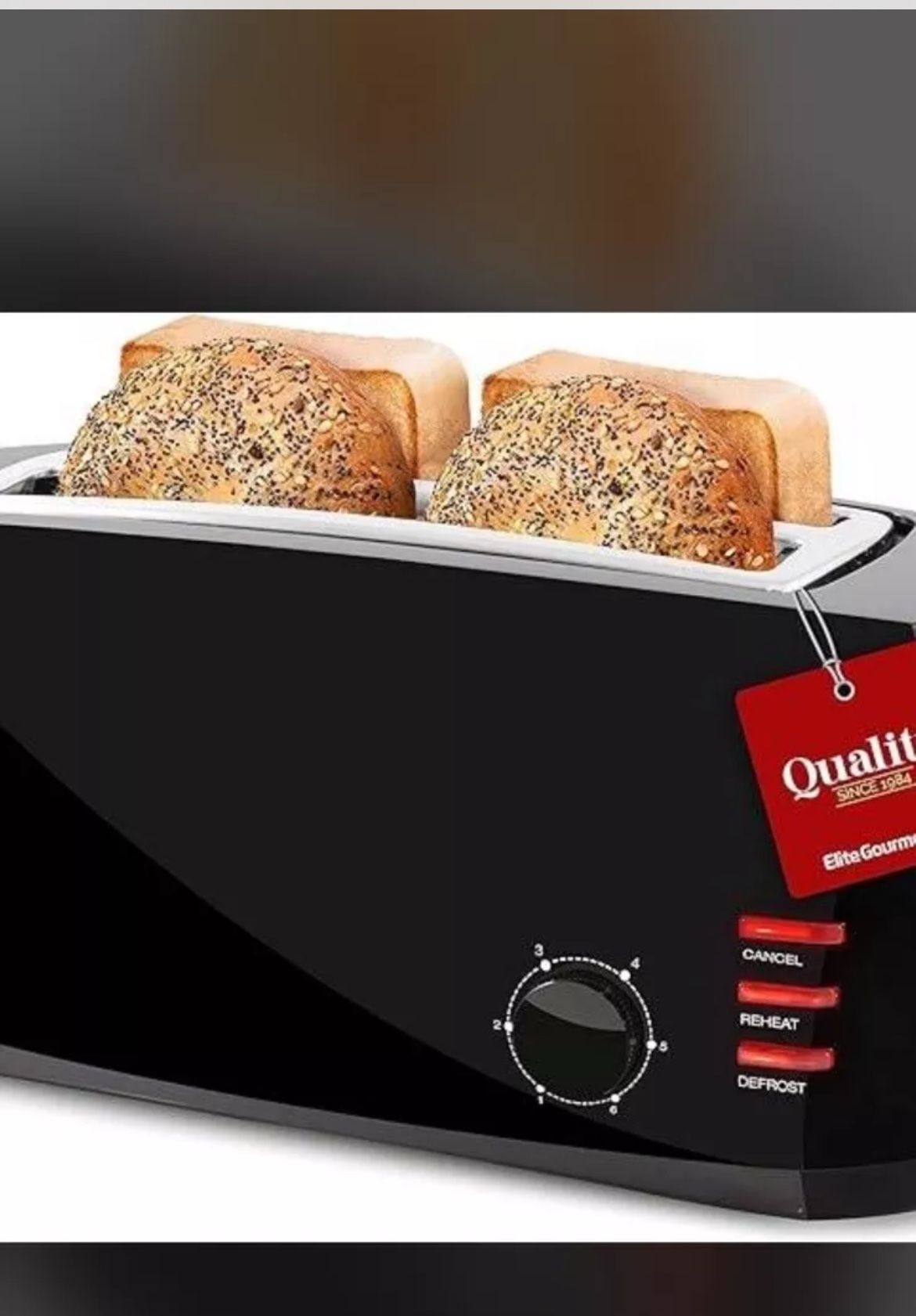 4 Slices Toaster