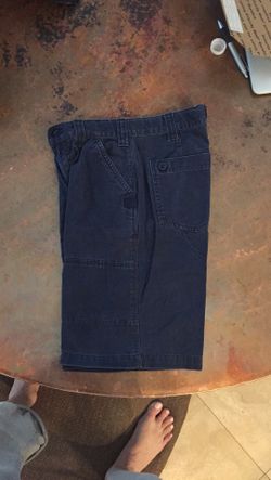 Boys Navy Cargo Shorts