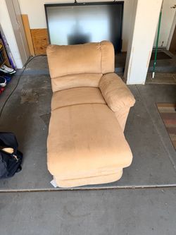 Chaise & 55in TV & Sound bar