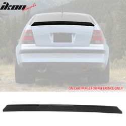 Fits 99-03 VW MK4 Jetta Sedan ES Style Duckbill Trunk Spoiler Gloss Black ABS