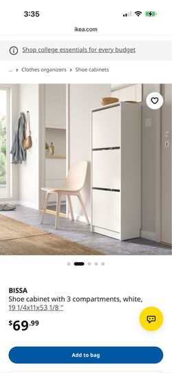 Ikea shoe cabinet new in box