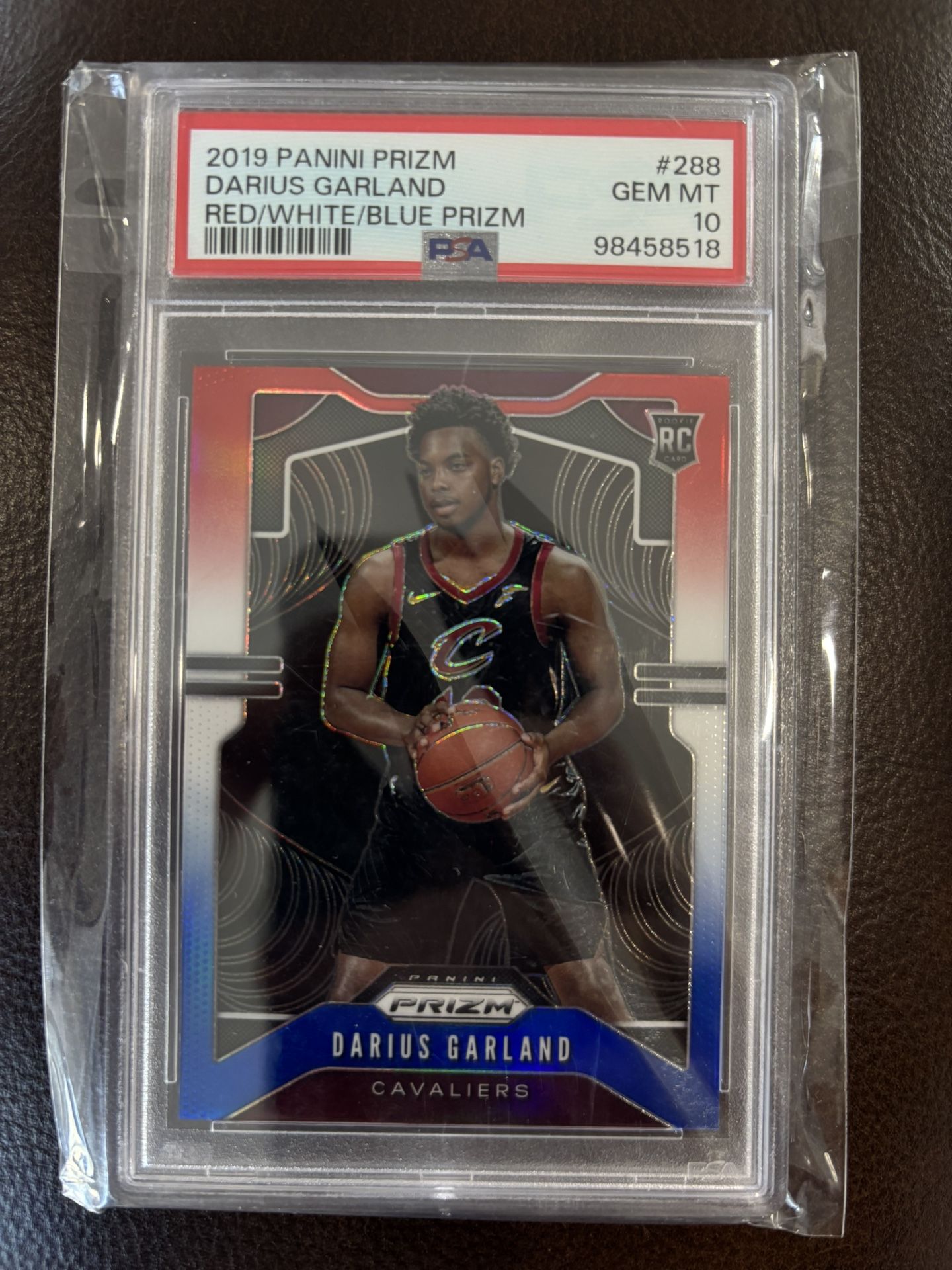 2019 PANINI PRIZM DARIUS GARLAND RED/WHITE/BLUE PRIZM