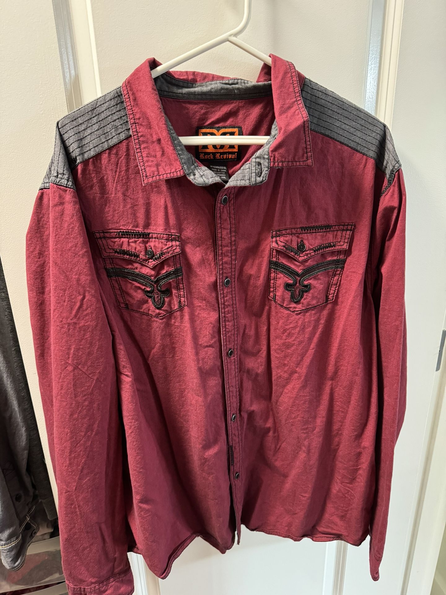 Mens Rock Revival Shirts