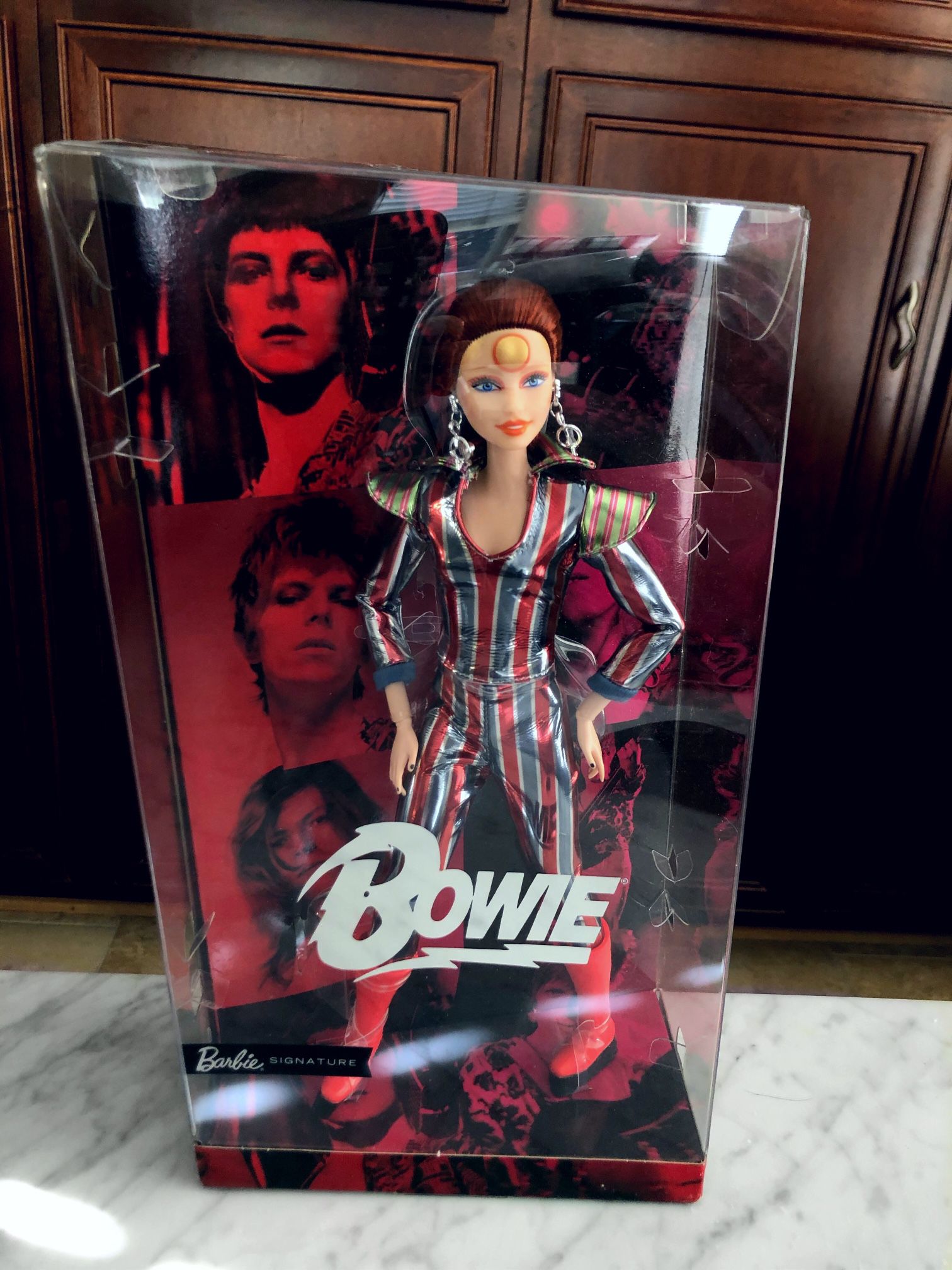 New in Box David Bowie Barbie Doll Limited Edition