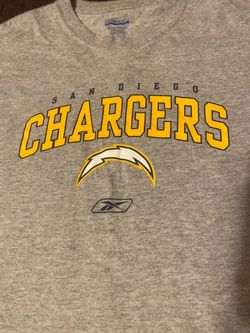 Vintage San Diego Chargers Shirt Reebox Size Large men