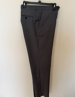 Grey Stafford Men’s 100 % Wool Pants size 33/32
