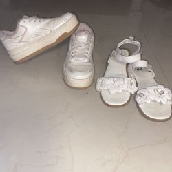 GIRL SHOES BOTH SIZE 12
