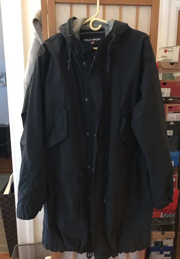 Ralph Lauren polo sport parka trench supreme fish tail