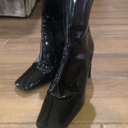 Black Prada boots