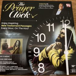 Wall Prayer Clock (CASH ONLY)