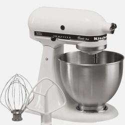 KitchenAid Classic Plus Series Tilt-Head Stand Mixer with 4.5-quart
