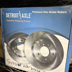 New Rear Brake Rotors And pads - 2009 Subaru Outback