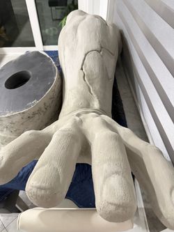 Giant 6-Foot 3D Printed Hand Sculpture – $800