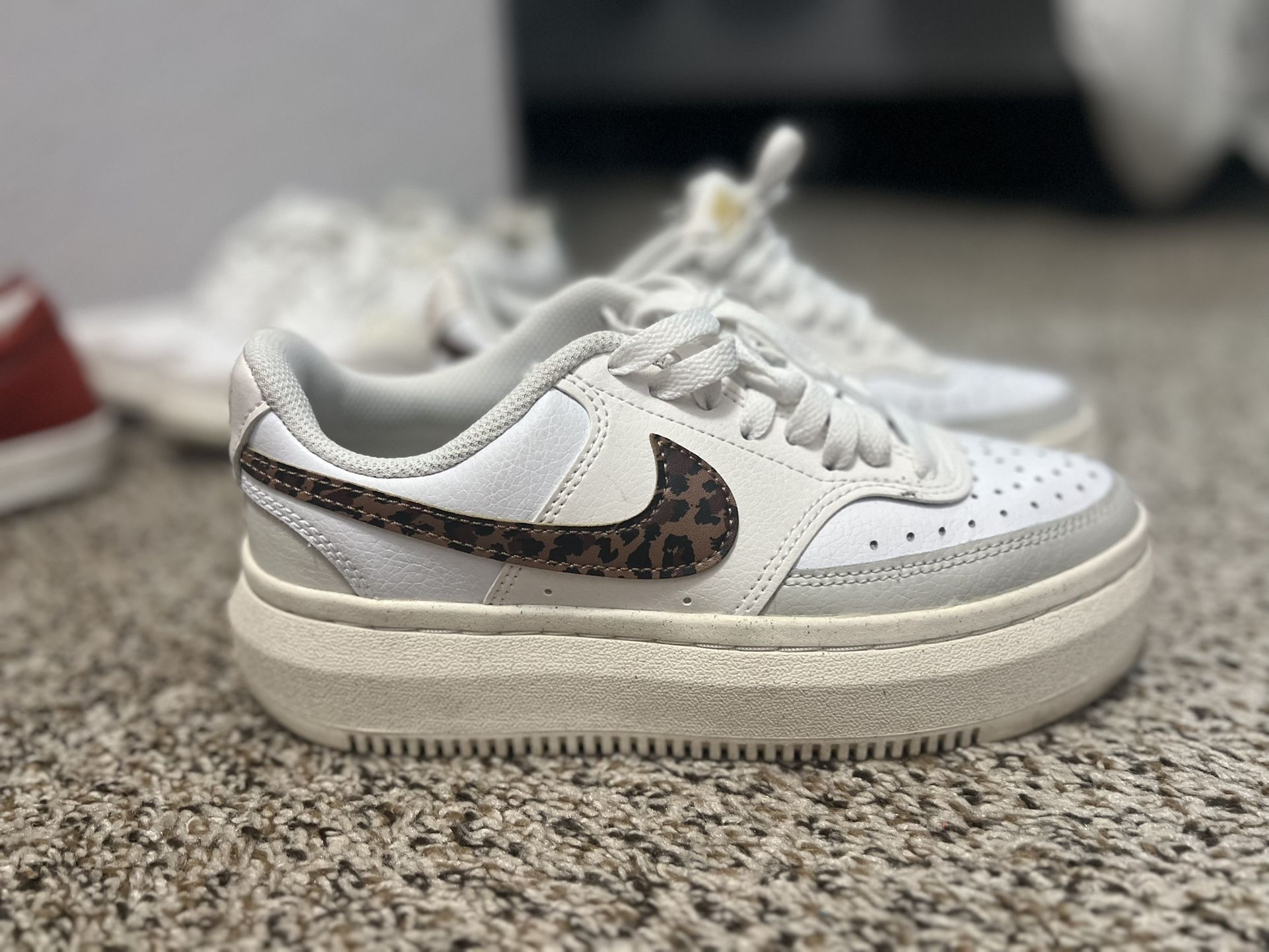 Nike Court Vision Alta Platform Shoes Size