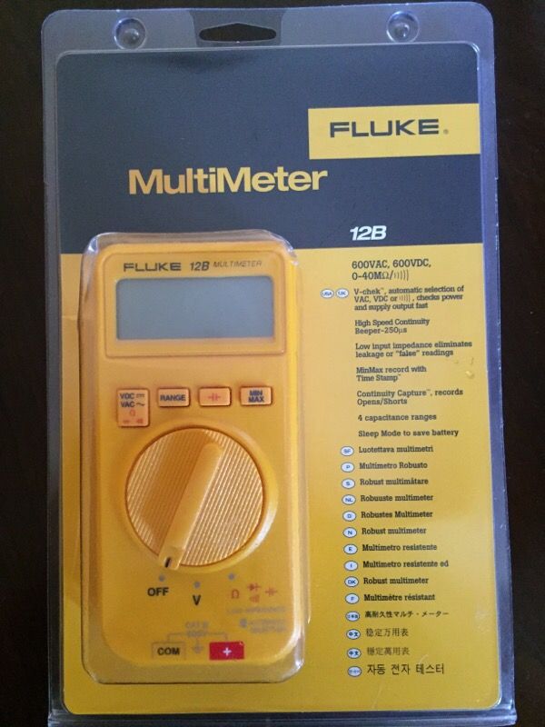 Fluke 12B multimeter