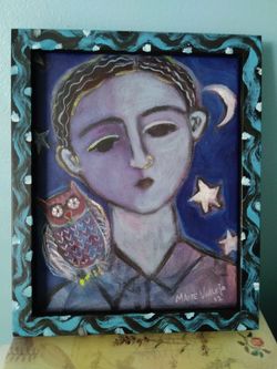Boy with owl