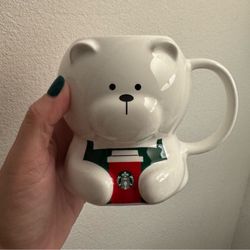 Starbucks Teddy Bear Cup