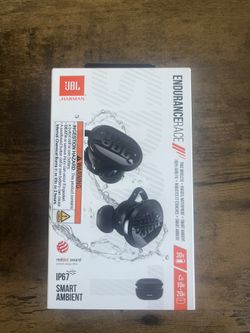 JBL Endurance Race TWS - Waterproof true wireless active sport earbuds, JBL Pure Bass Sound, Up to 30 hours of battery life, IP67 Waterproof