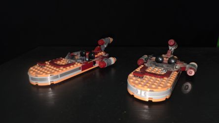 LEGO Star Wars Luke Skywalker's Landspeeder 75271 INCOMPLETE
