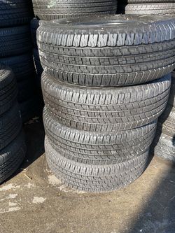 Set of four Used 265/70R17 $300 , Brand Goodyear