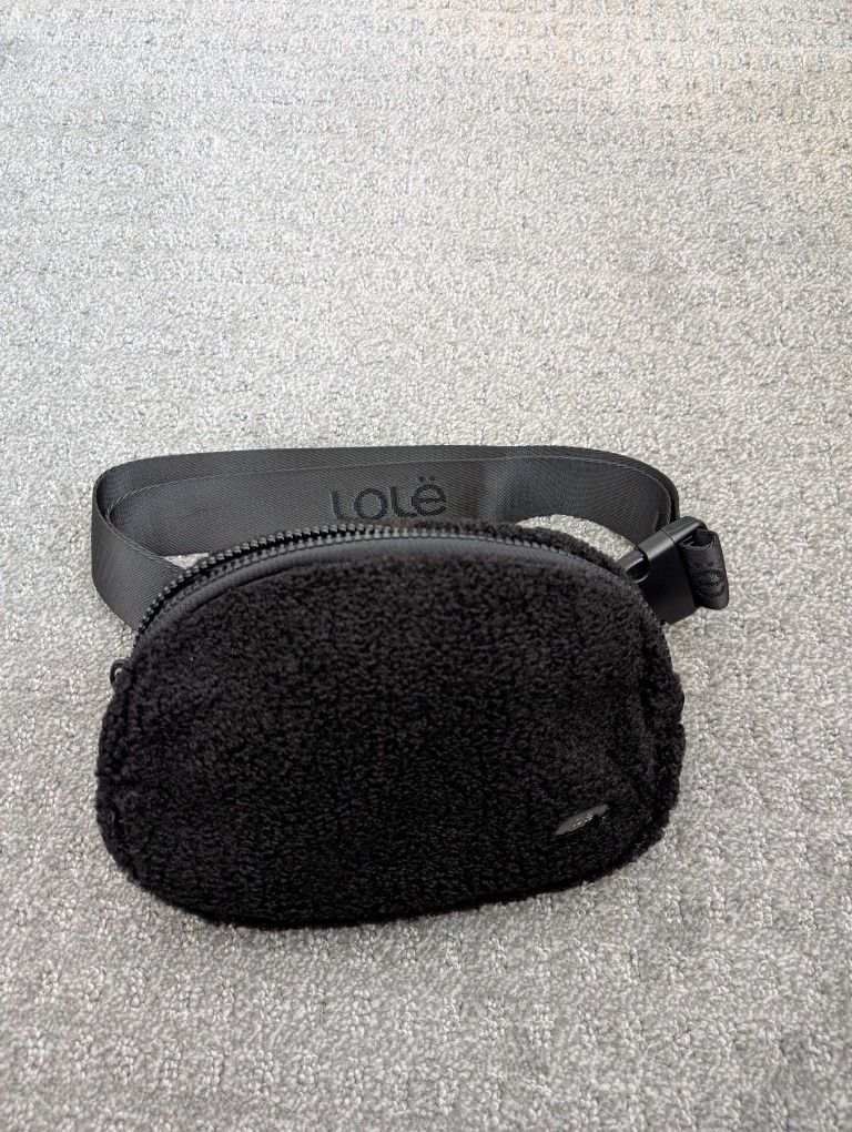 Unisex Fleece Belt Bag 