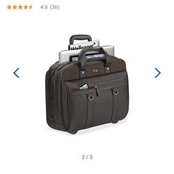 Solo New York MacDougal Rolling Laptop Bag, Fits 17.3” Laptop