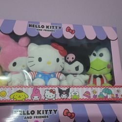 Hello kitty 5Plush Set