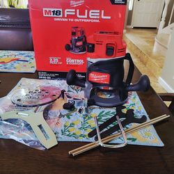 Milwaukee M18 FUEL 18V Lithium-Ion Cordless Brushless 1/2 in. Router (Tool-Only)