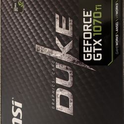 NVIDIA GTX1070TI MSI DUKE RGB