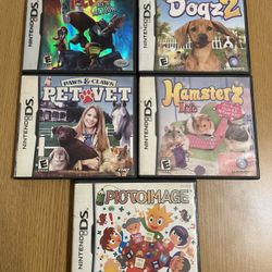 Nintendo DS Game Bundle (Will Not Separate)
