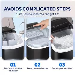 portable  countertop Ice Maker machine