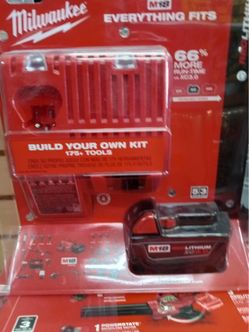 Milwaukee new Kit 5ah battery  and charger