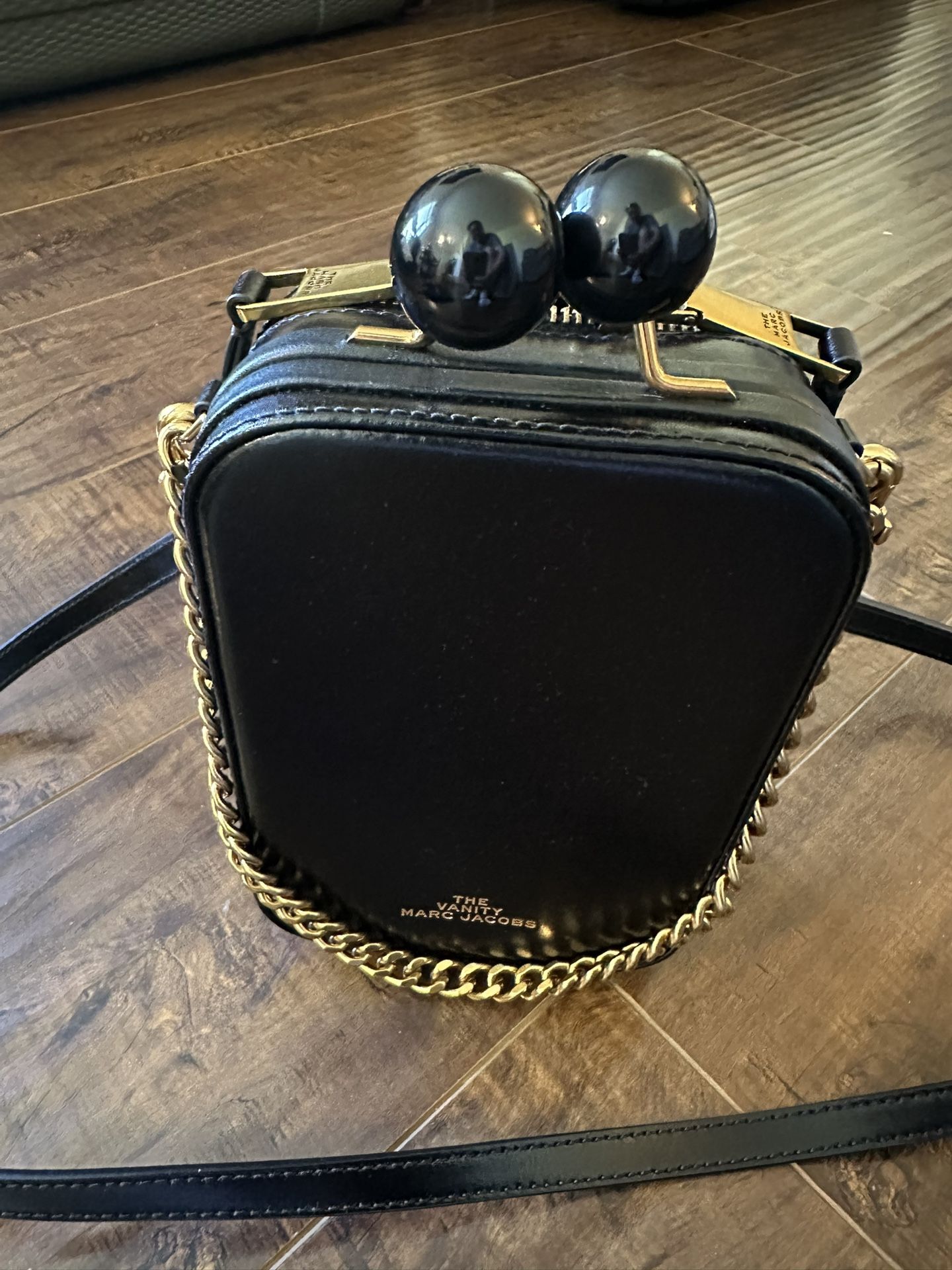 The Marc Jacobs The Vanity Leather Crossbody Bag