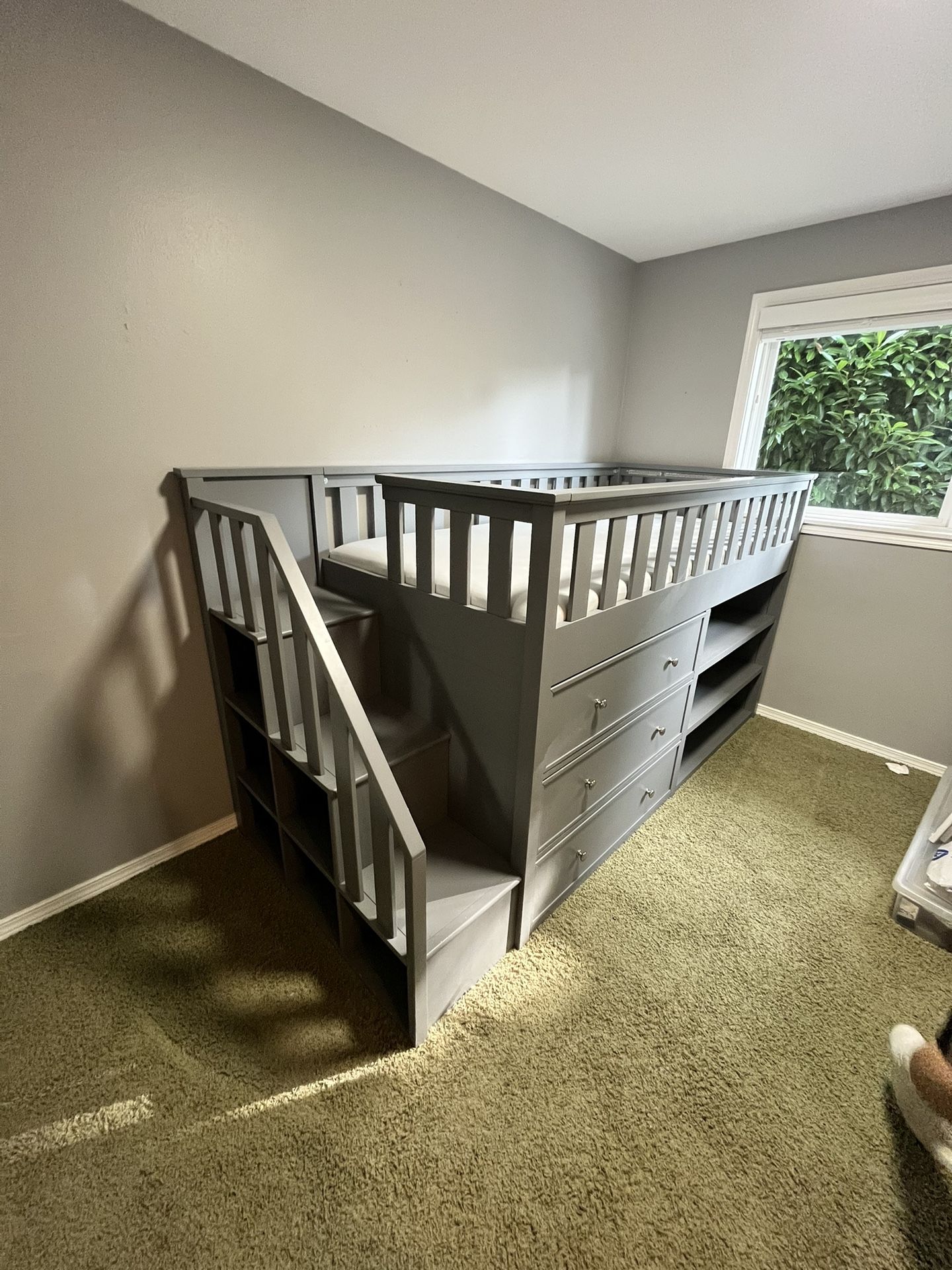 Pottery Barn Elliot Kids Step Up Captain/Loft Bed