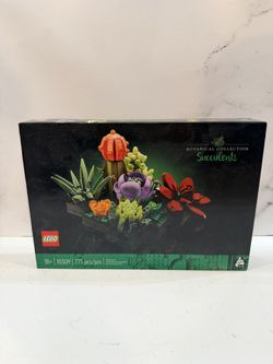 Lego Botanical Collection Succulents #10309 New & Sealed $25