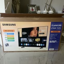 BRAND NEW - 50” Samsung Crystal UHD 2025 model 