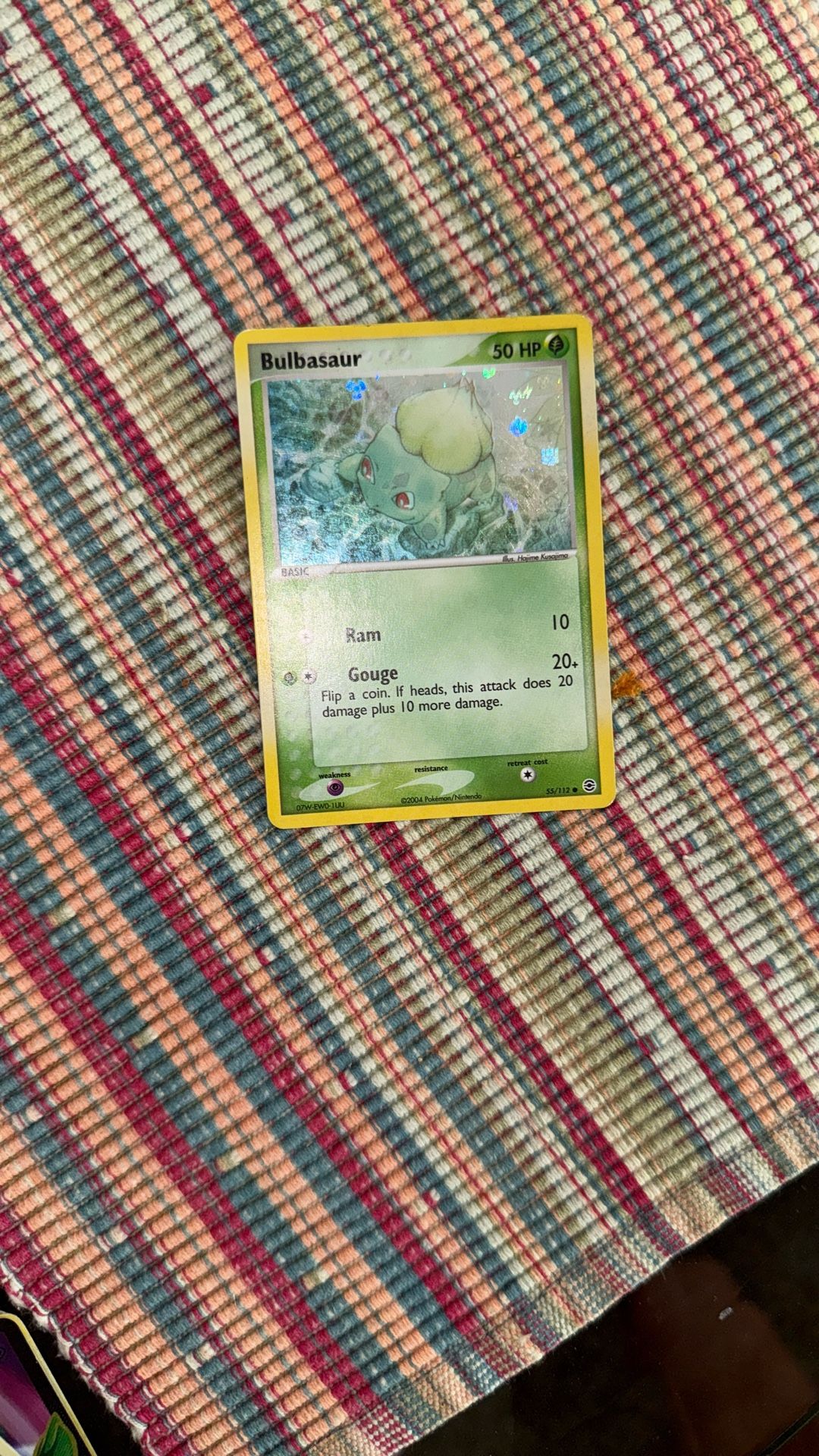 Pokémon Card : 2004 Bulbasaur