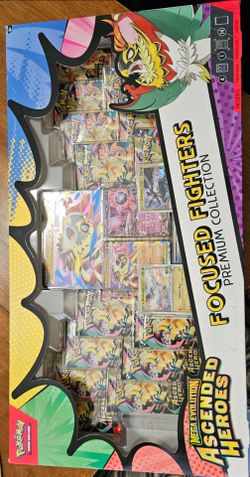 Pokemon Ascended Heroes Focused Fighters Premium Collection