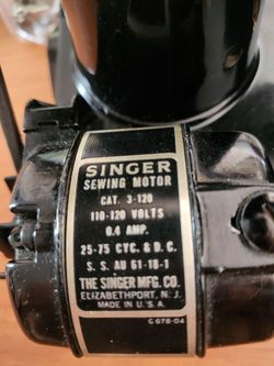 Antique Singer Sewing Machine