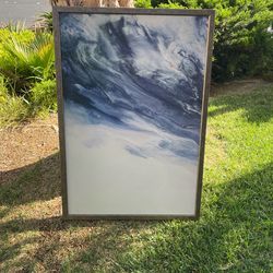 Ocean Smoke Painting