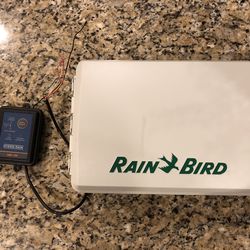 Rain Bird ESP Modular sprinkler system and Hydro Rain sensor