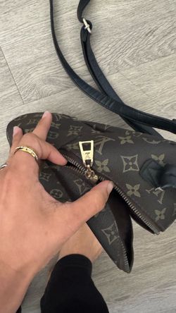 Old broken backpack