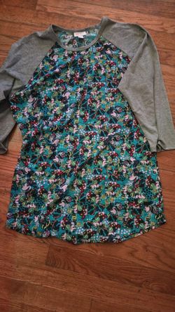 Disney Lula Roe Minnie Mouse Long Sleeve Shirt Large