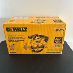 $130 NEW Dewalt 6 1/2” Circular Saw  (TOOL-ONLY) 20-volt   Model #DCS565B