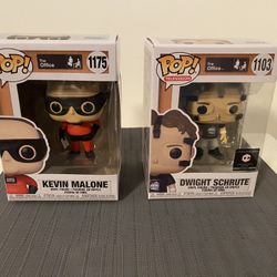Funko Pop Dwight Schrute 1103 Kevin Malone 1175