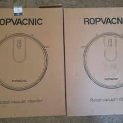 2 ROPVACNIC Robot Vacuum Cleaner With Mop ( Brand New, Never Used ) For $45 Each